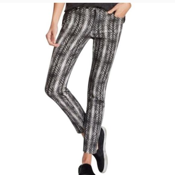 Joe's Jeans Snake Print Skinny Ankle Jeans, 28 - Picture 1 of 9